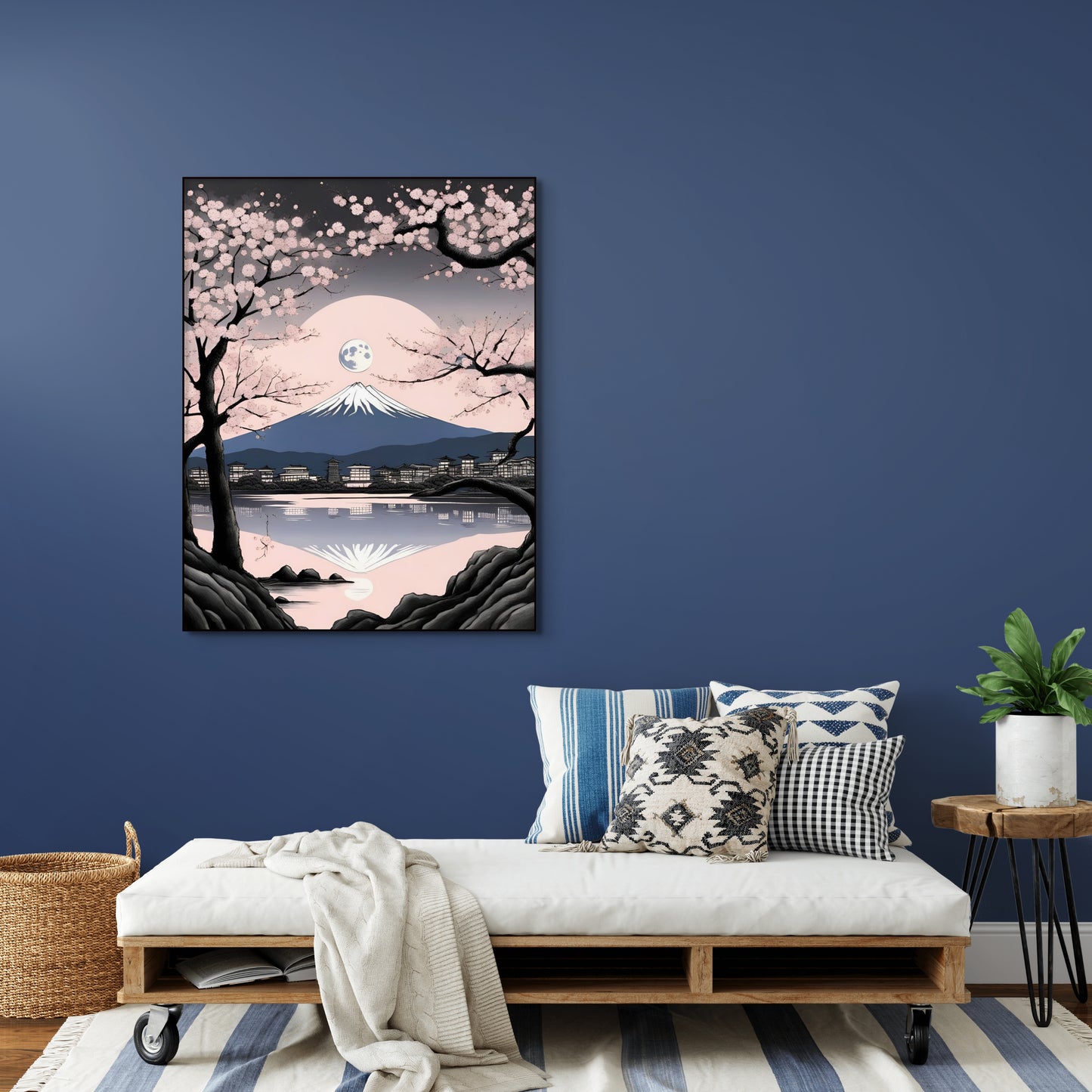 Mt. Fuji Cherry Blossoms - Canvas